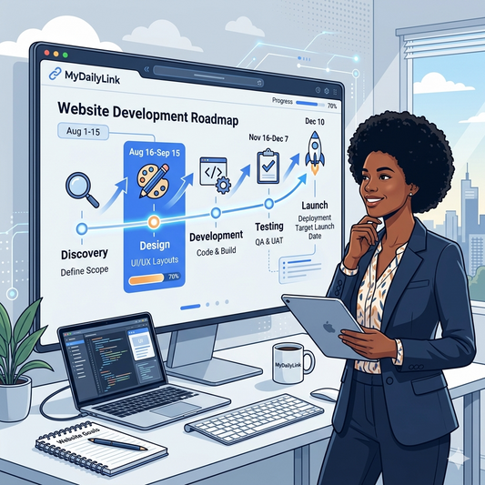 How Long Does It Take to Build a Website? Timelines Explained for South African Businesses